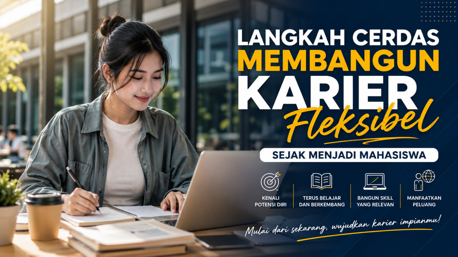 Langkah Cerdas Membangun Karier Fleksibel Sejak Menjadi Mahasiswa