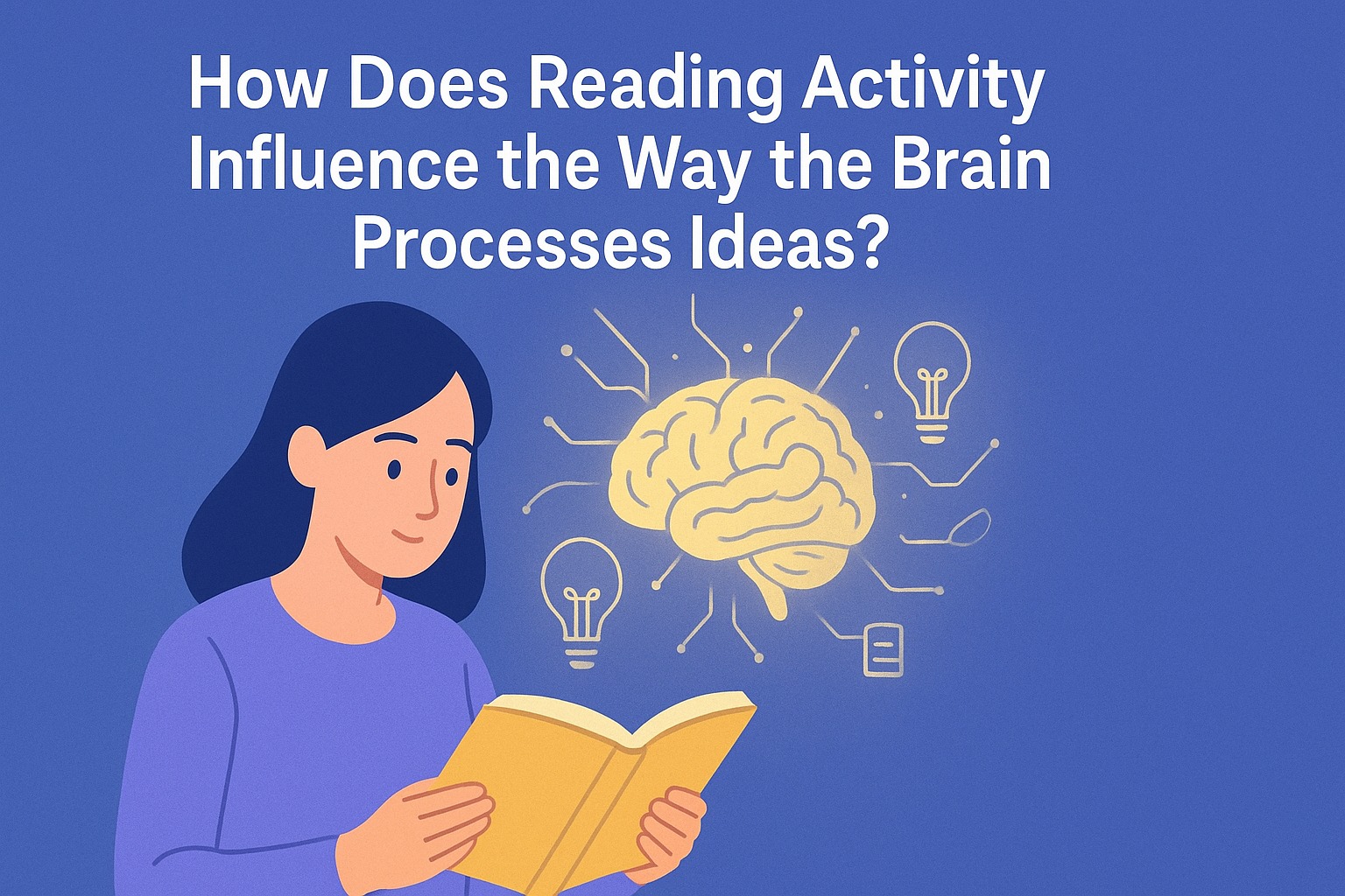 How Does Reading Activity Influence the Way the Brain Processes Ideas?