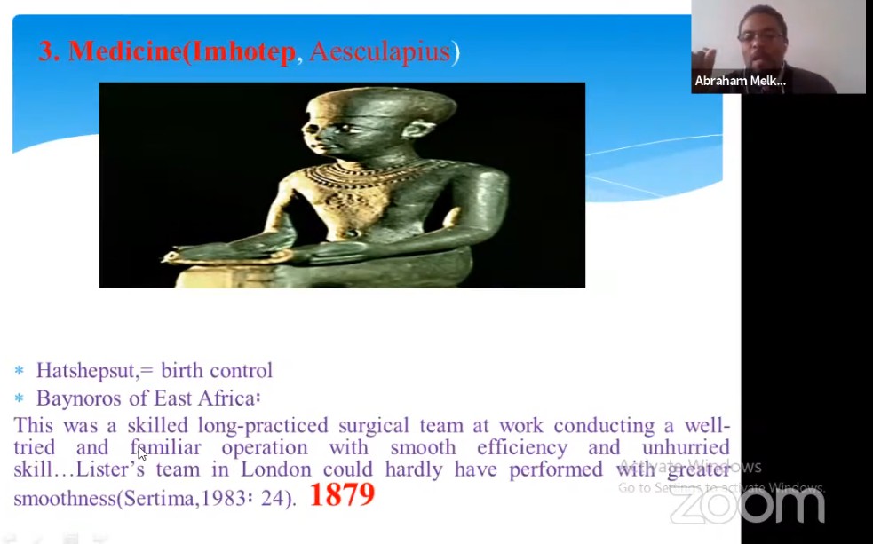 Guest lecturer - Learn Negroid Civilization from Ethiopian lecturer 2022 part 2