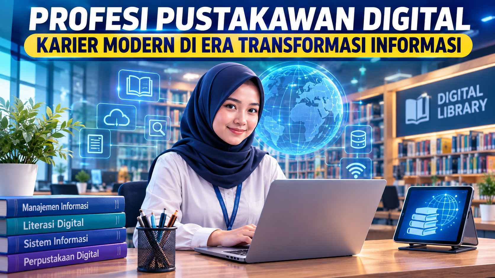 Profesi Pustakawan Digital Karier Modern di Era Transformasi Informasi
