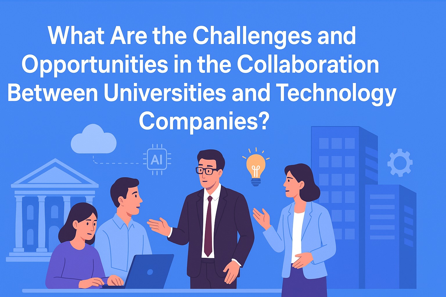 What Are the Challenges and Opportunities in the Collaboration Between Universities and Technology Companies?