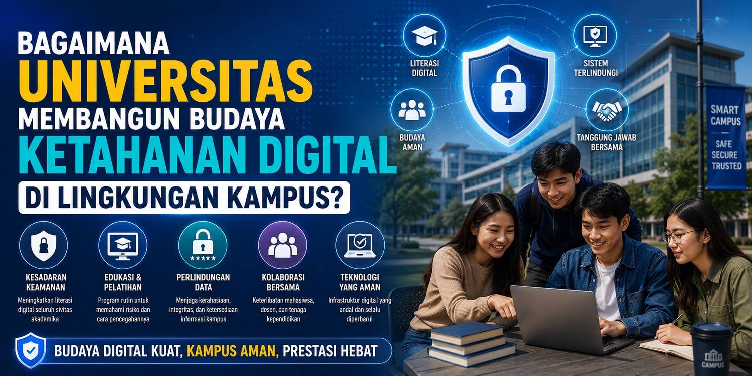 Bagaimana Universitas Membangun Budaya Ketahanan Digital di Lingkungan Kampus?