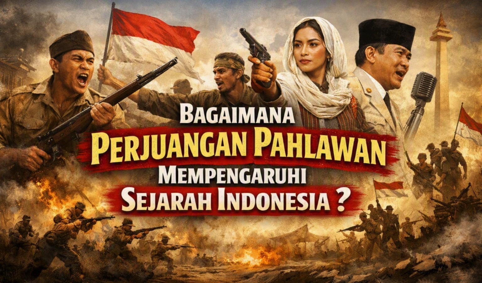 Bagaimana Perjuangan Pahlawan Mempengaruhi Sejarah Indonesia?
