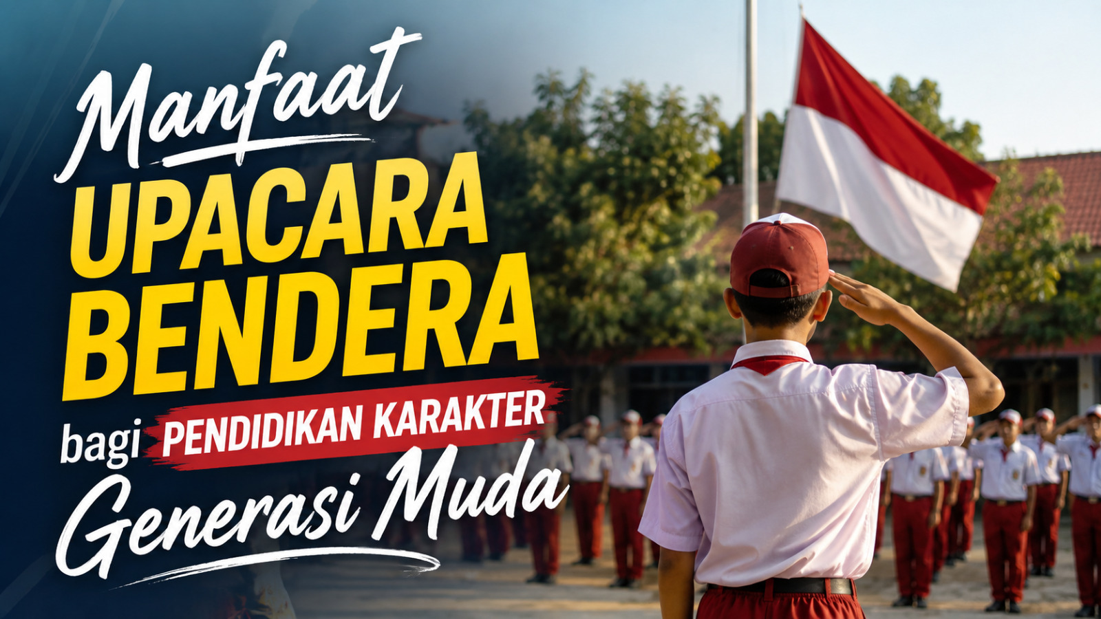 Manfaat Upacara Bendera bagi Pendidikan Karakter Generasi Muda