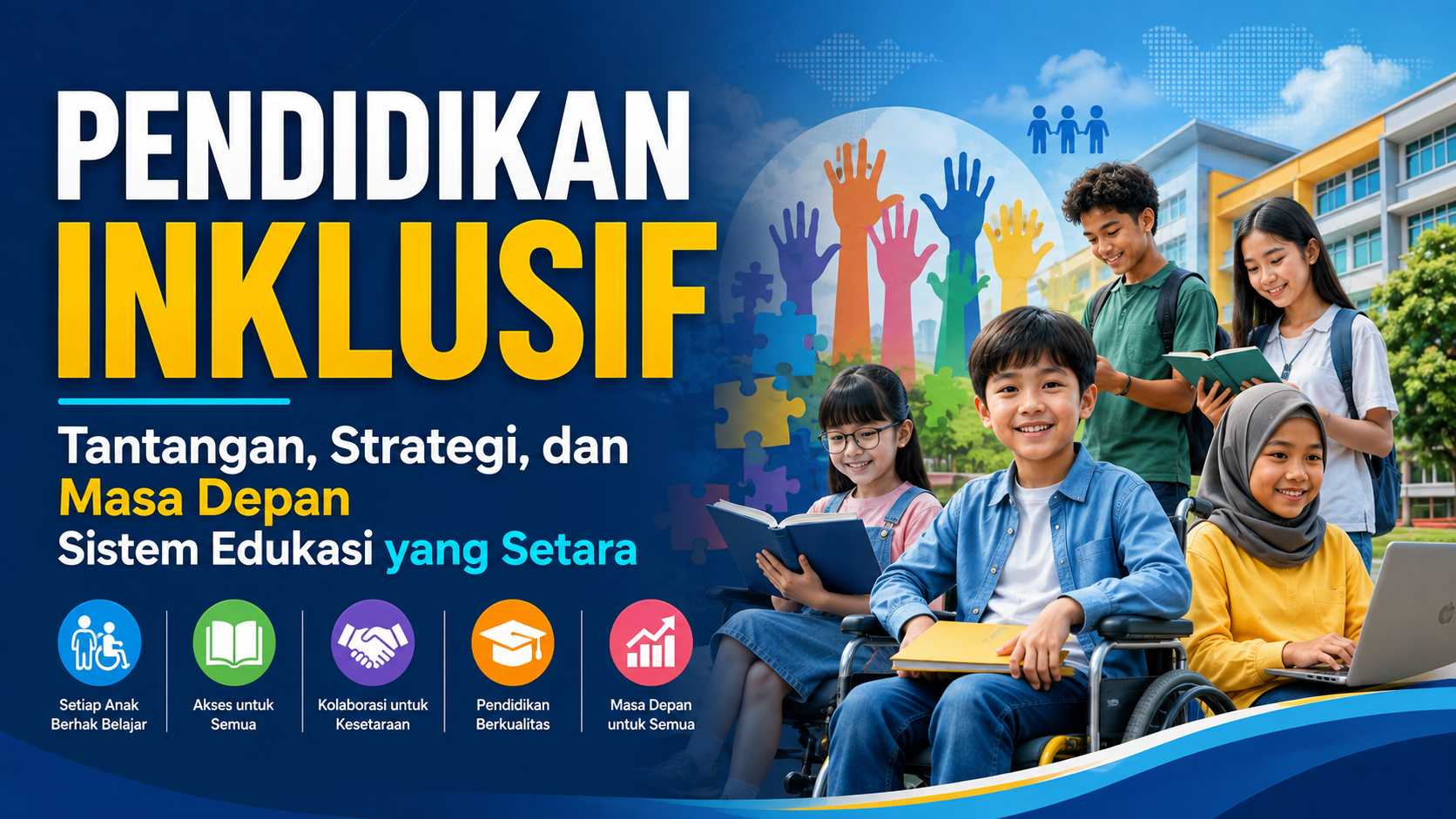 Pendidikan Inklusif Tantangan, Strategi, dan Masa Depan Sistem Edukasi yang Setara