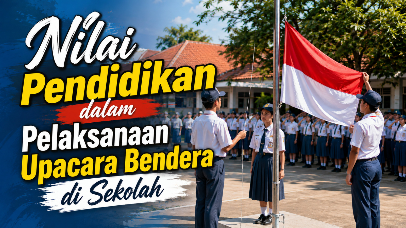 Nilai Pendidikan dalam Pelaksanaan Upacara Bendera di Sekolah