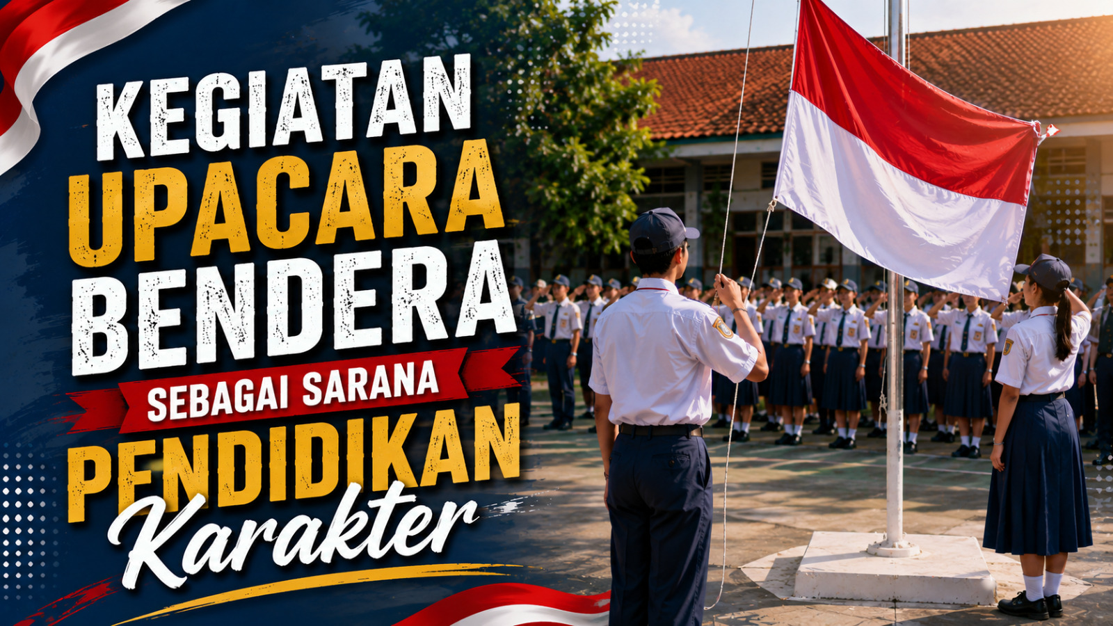 Kegiatan Upacara Bendera sebagai Sarana Pendidikan Karakter