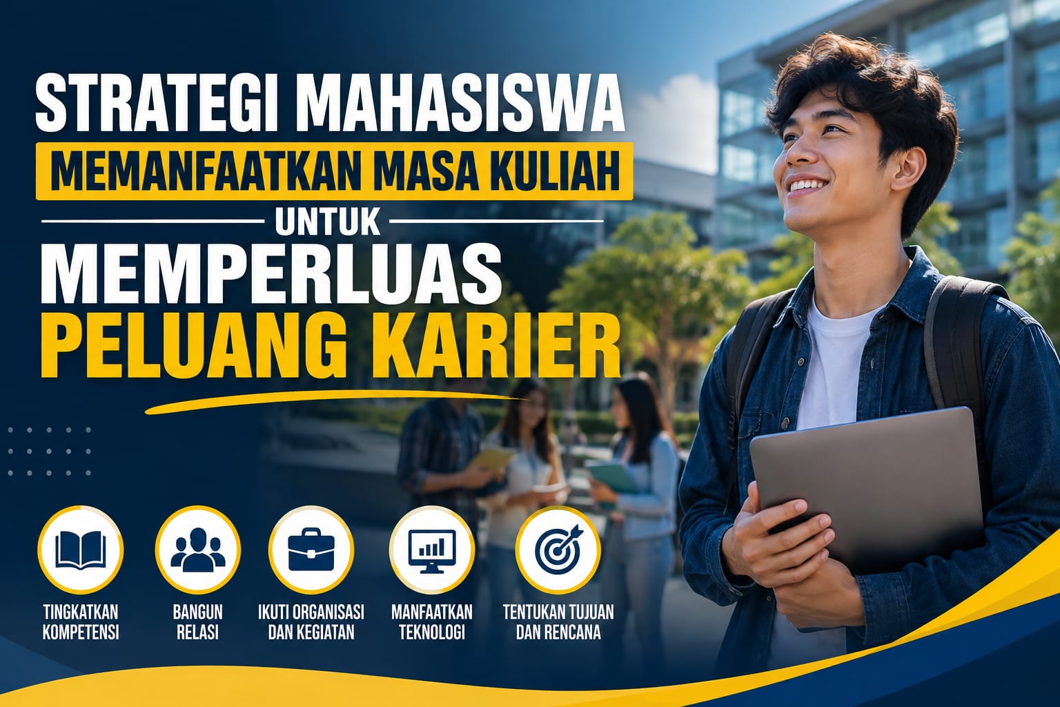 Strategi Mahasiswa Memanfaatkan Masa Kuliah Untuk Memperluas Peluang Karier
