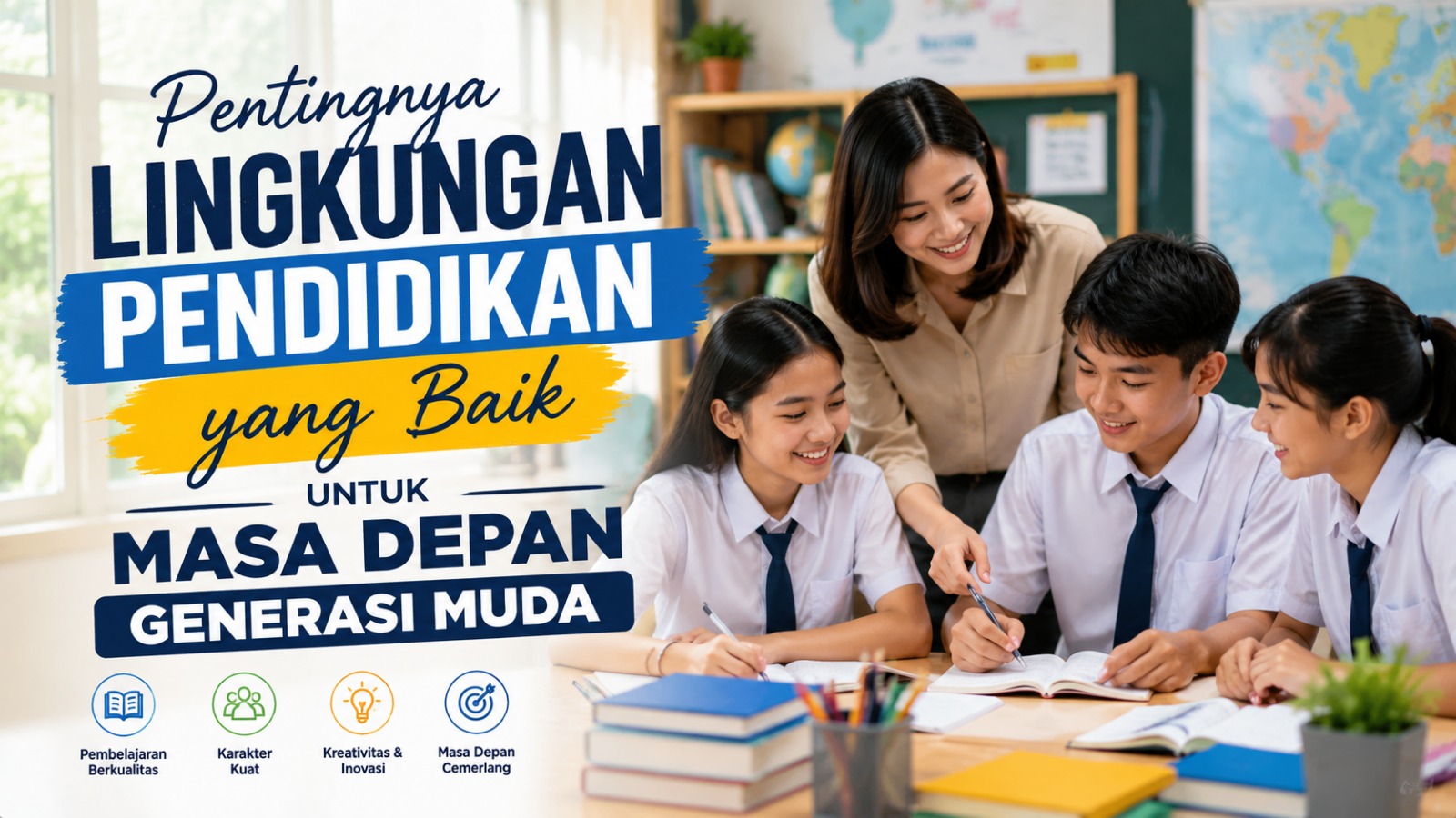Pentingnya Lingkungan Pendidikan yang Baik untuk Masa Depan Generasi Muda