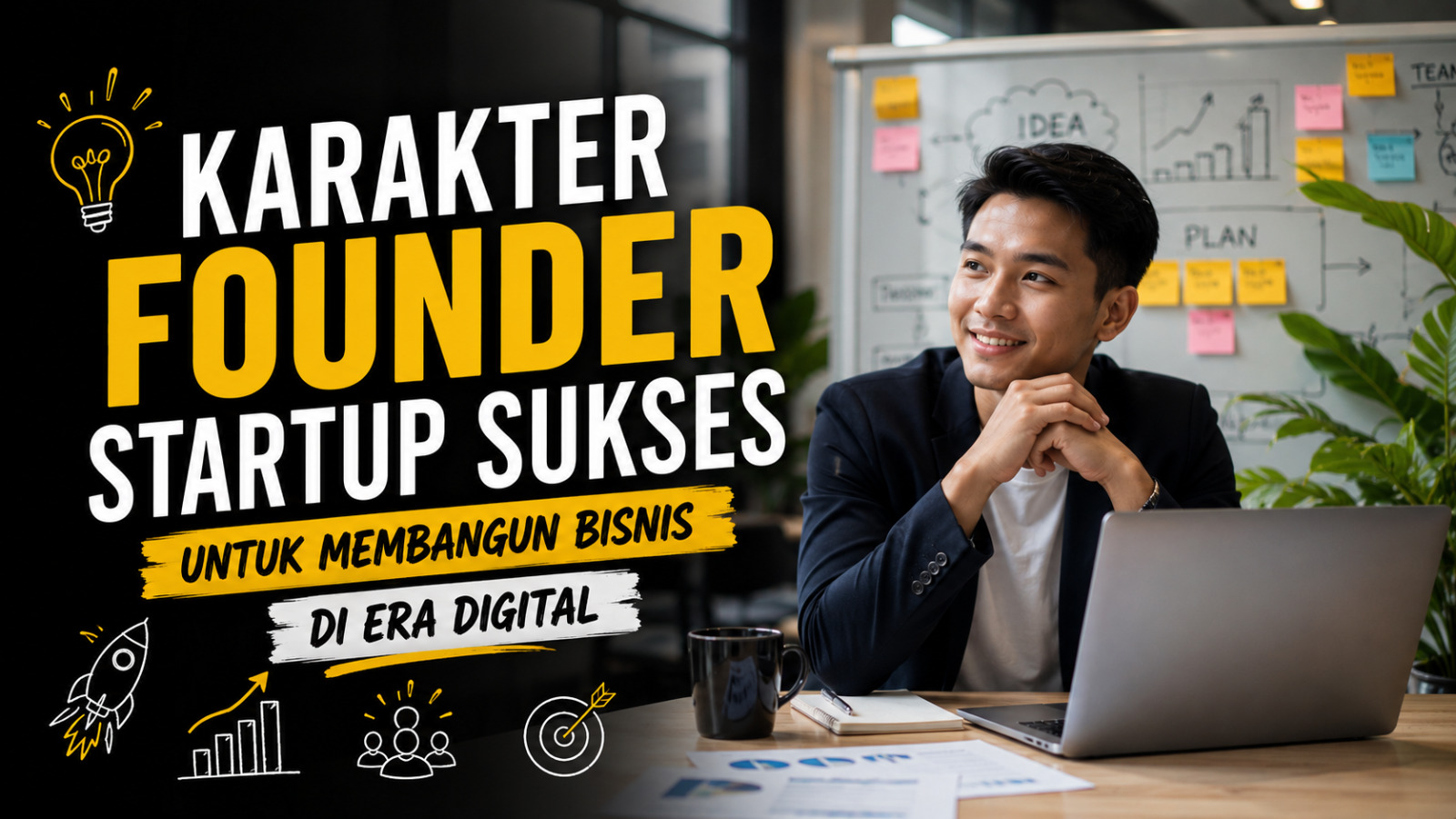Karakter Founder Startup Sukses untuk Membangun Bisnis di Era Digital