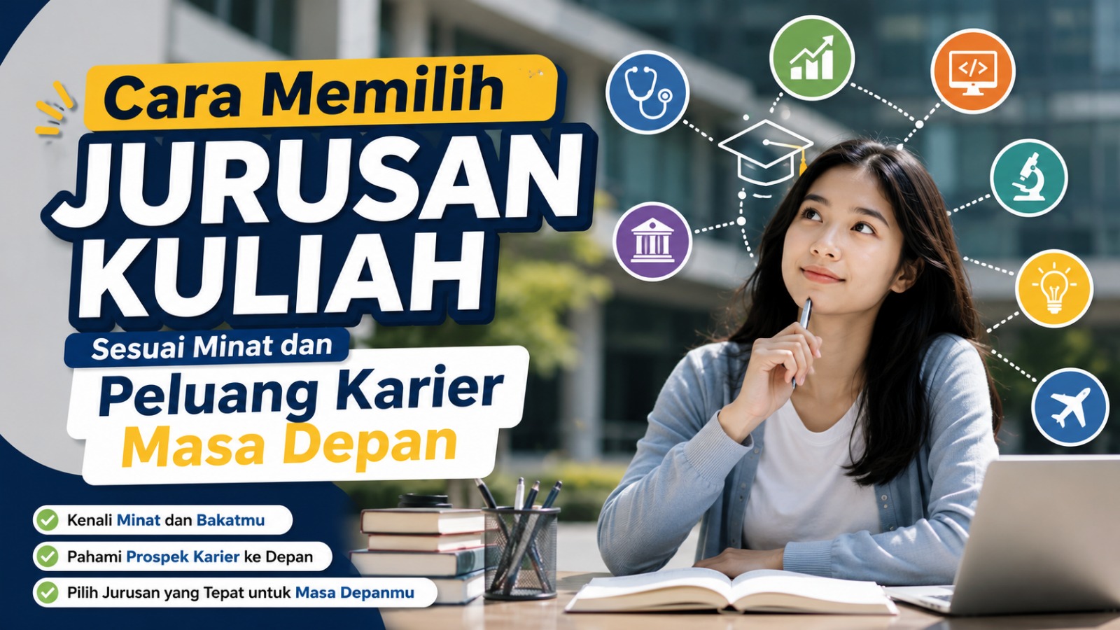 Cara Memilih Jurusan Kuliah Sesuai Minat dan Peluang Karier Masa Depan