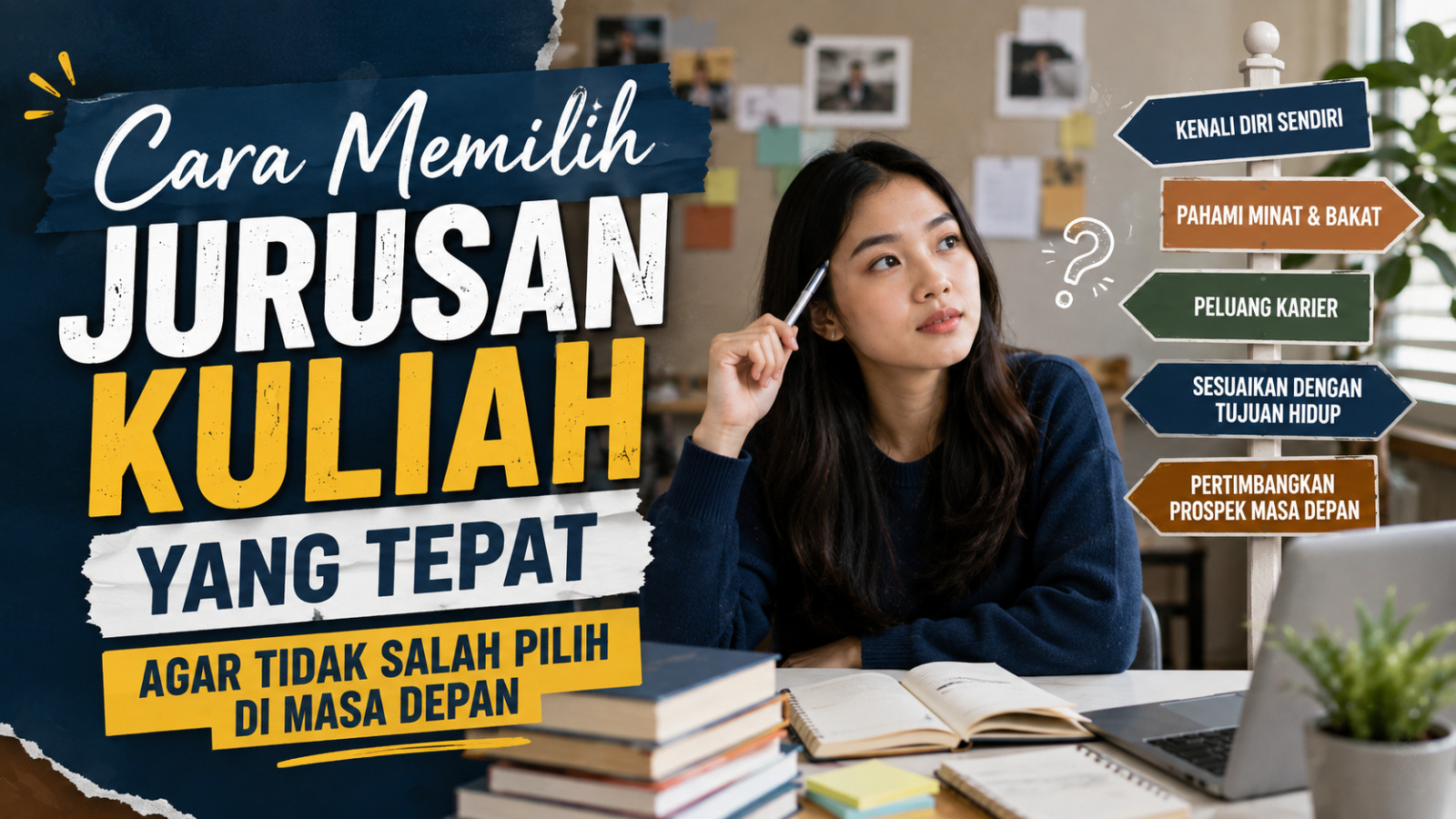 Cara Memilih Jurusan Kuliah yang Tepat agar Tidak Salah Pilih di Masa Depan