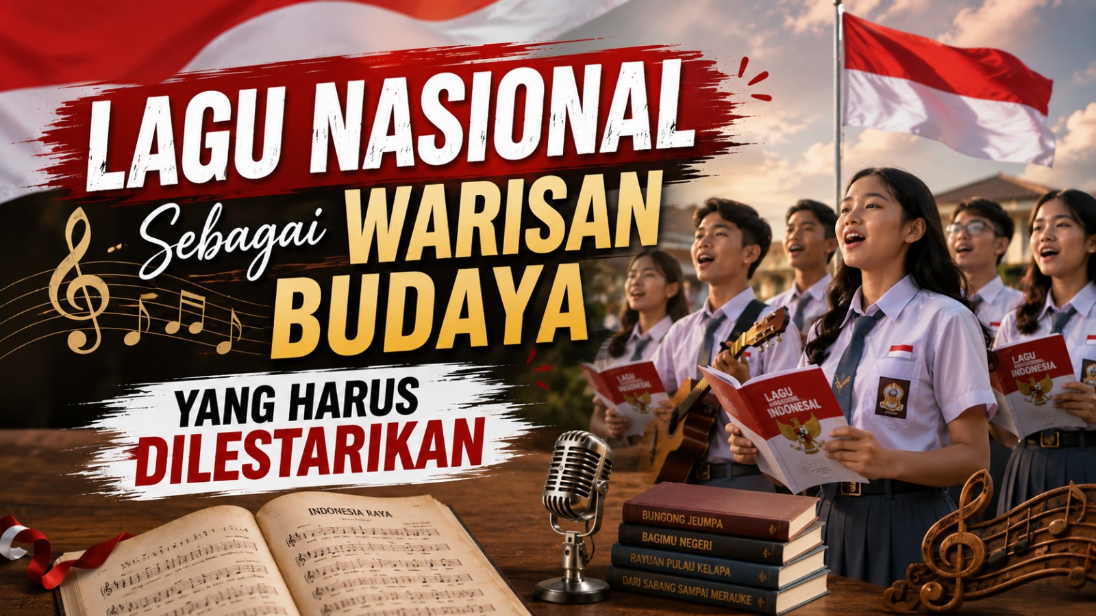 Lagu Nasional Sebagai Warisan Budaya yang Harus Dilestarikan