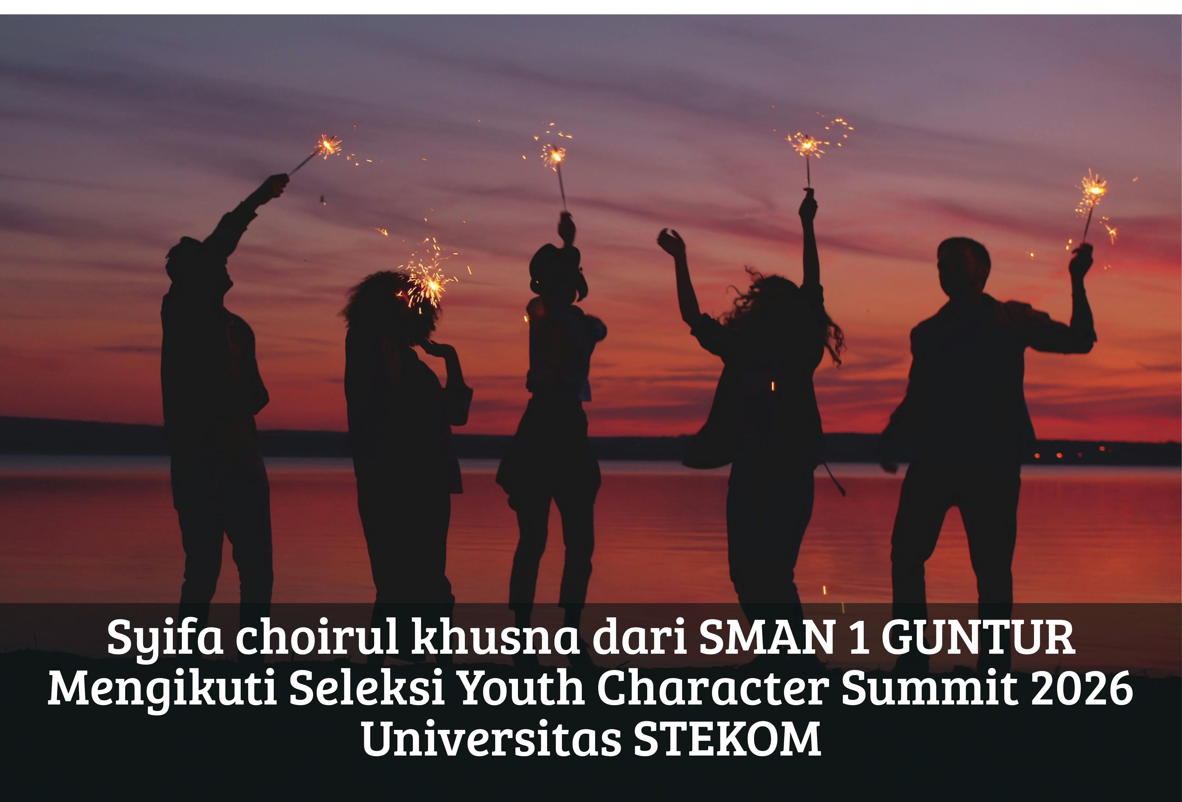 Syifa choirul khusna dari SMAN 1 GUNTUR Mengikuti Seleksi Youth Character Summit 2026 Universitas STEKOM
