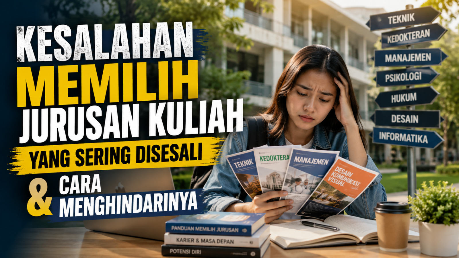 Kesalahan Memilih Jurusan Kuliah yang Sering Disesali dan Cara Menghindarinya