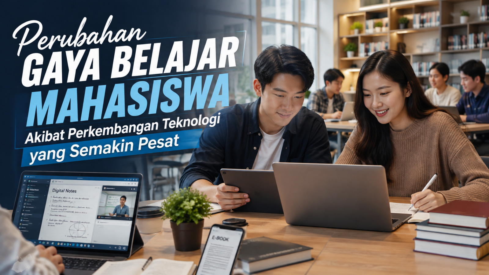 Perubahan Gaya Belajar Mahasiswa Akibat Perkembangan Teknologi yang Semakin Pesat