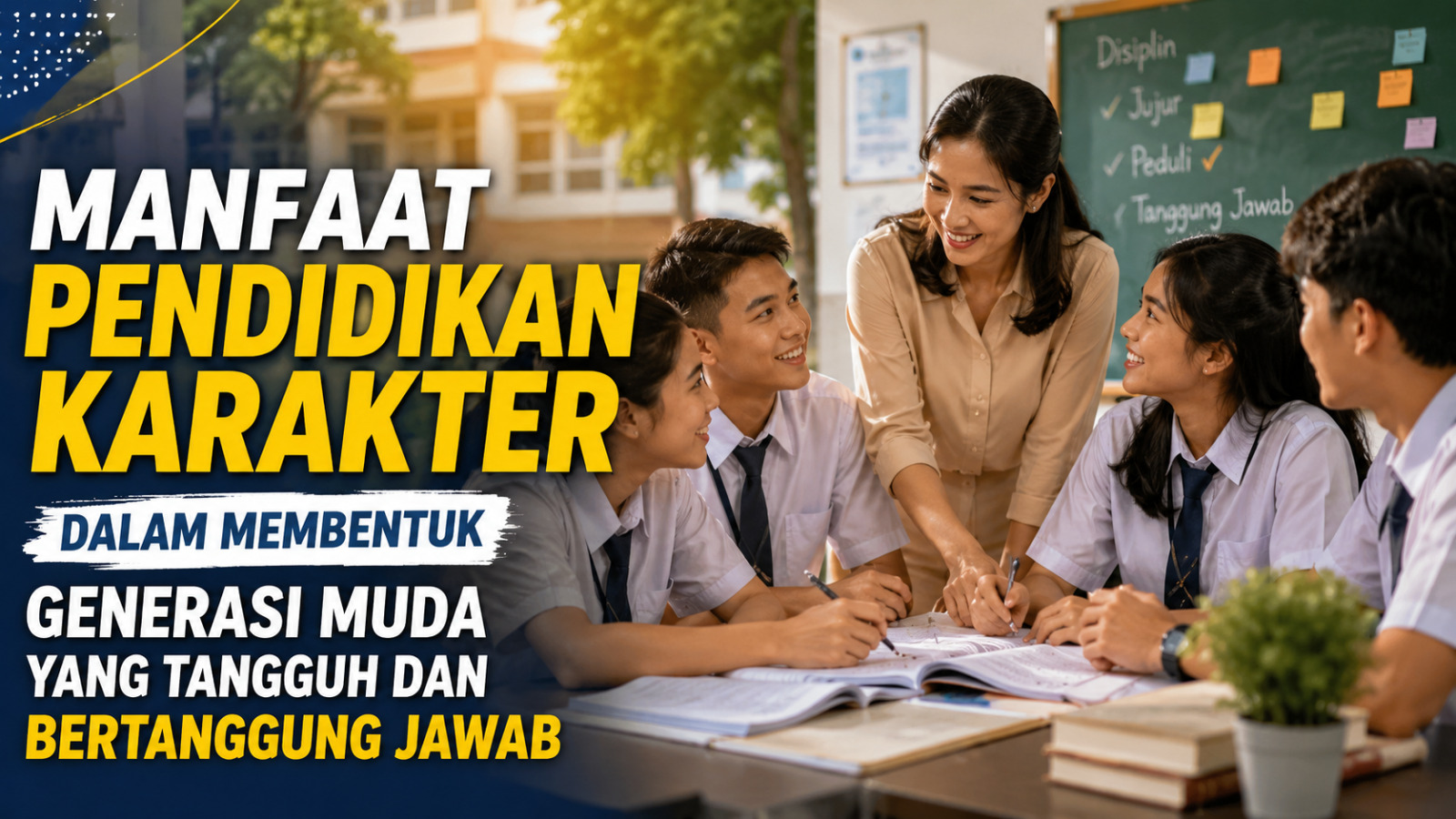 Manfaat Pendidikan Karakter dalam Membentuk Generasi Muda yang Tangguh dan Bertanggung Jawab