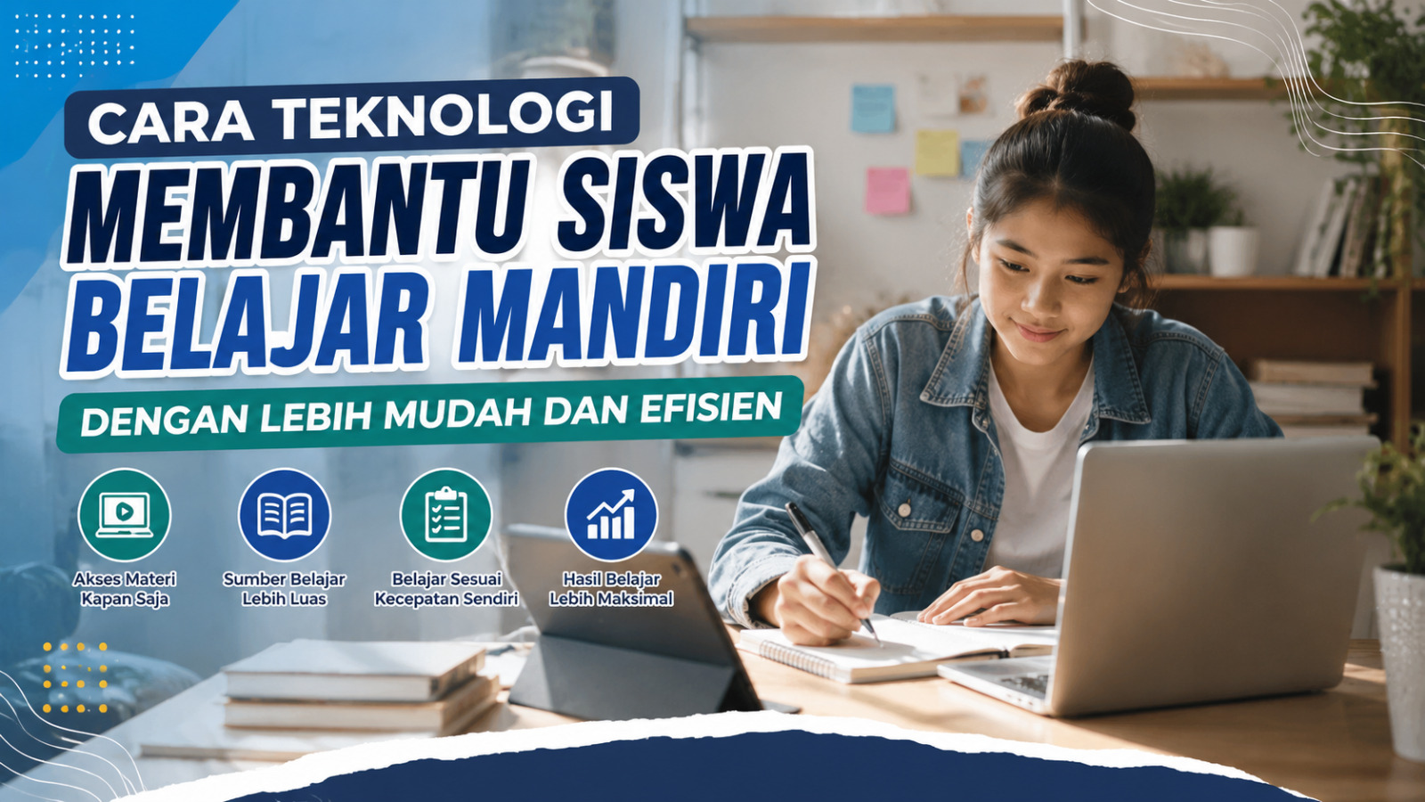 Cara Teknologi Membantu Siswa Belajar Mandiri dengan Lebih Mudah dan Efisien