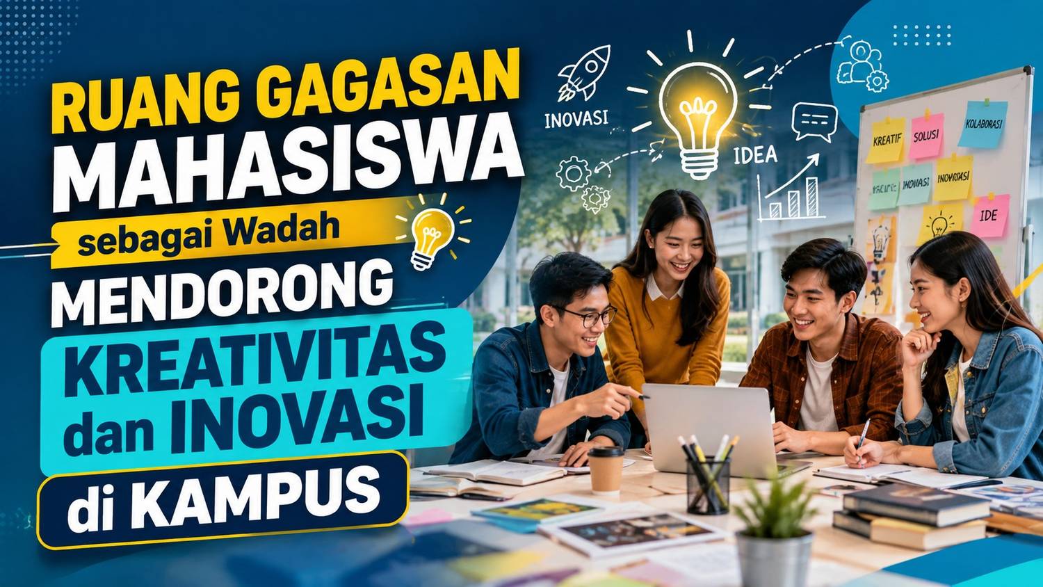 Ruang Gagasan Mahasiswa sebagai Wadah Mendorong Kreativitas dan Inovasi di Kampus    