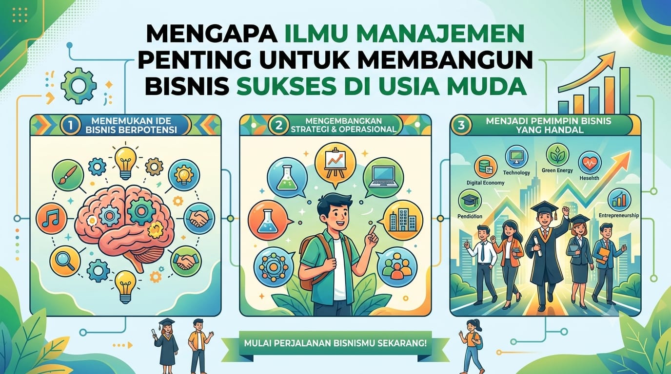 Mengapa Ilmu Manajemen Penting untuk Membangun Bisnis Sukses di Usia Muda?