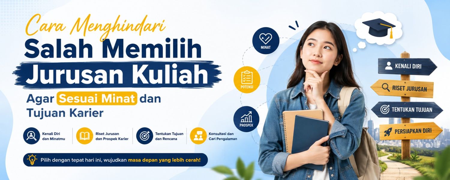 Cara Menghindari Salah Memilih Jurusan Kuliah Agar Sesuai Minat dan Tujuan Karier