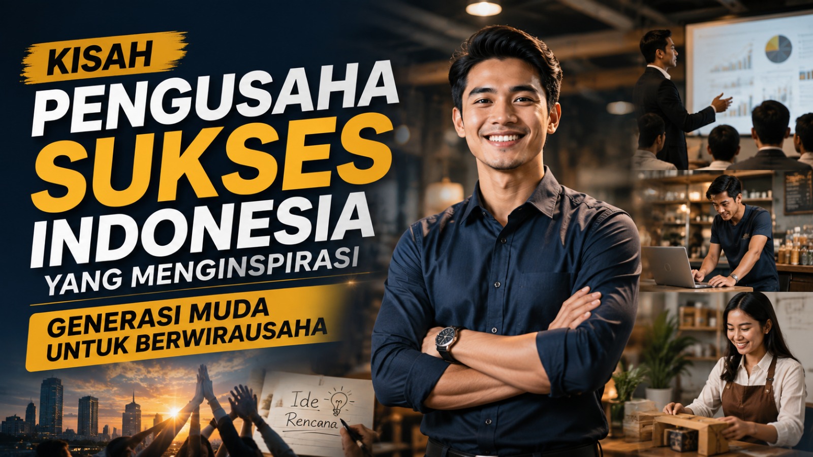 Kisah Pengusaha Sukses Indonesia yang Menginspirasi Generasi Muda untuk Berwirausaha