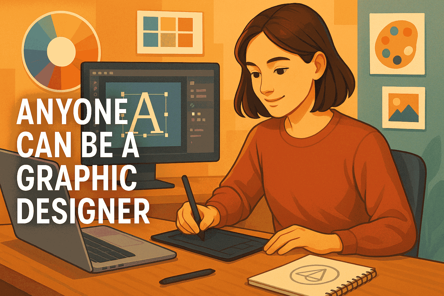 Anyone Can Be a Graphic Designer: A Closer Look at Studying Graphic Design
