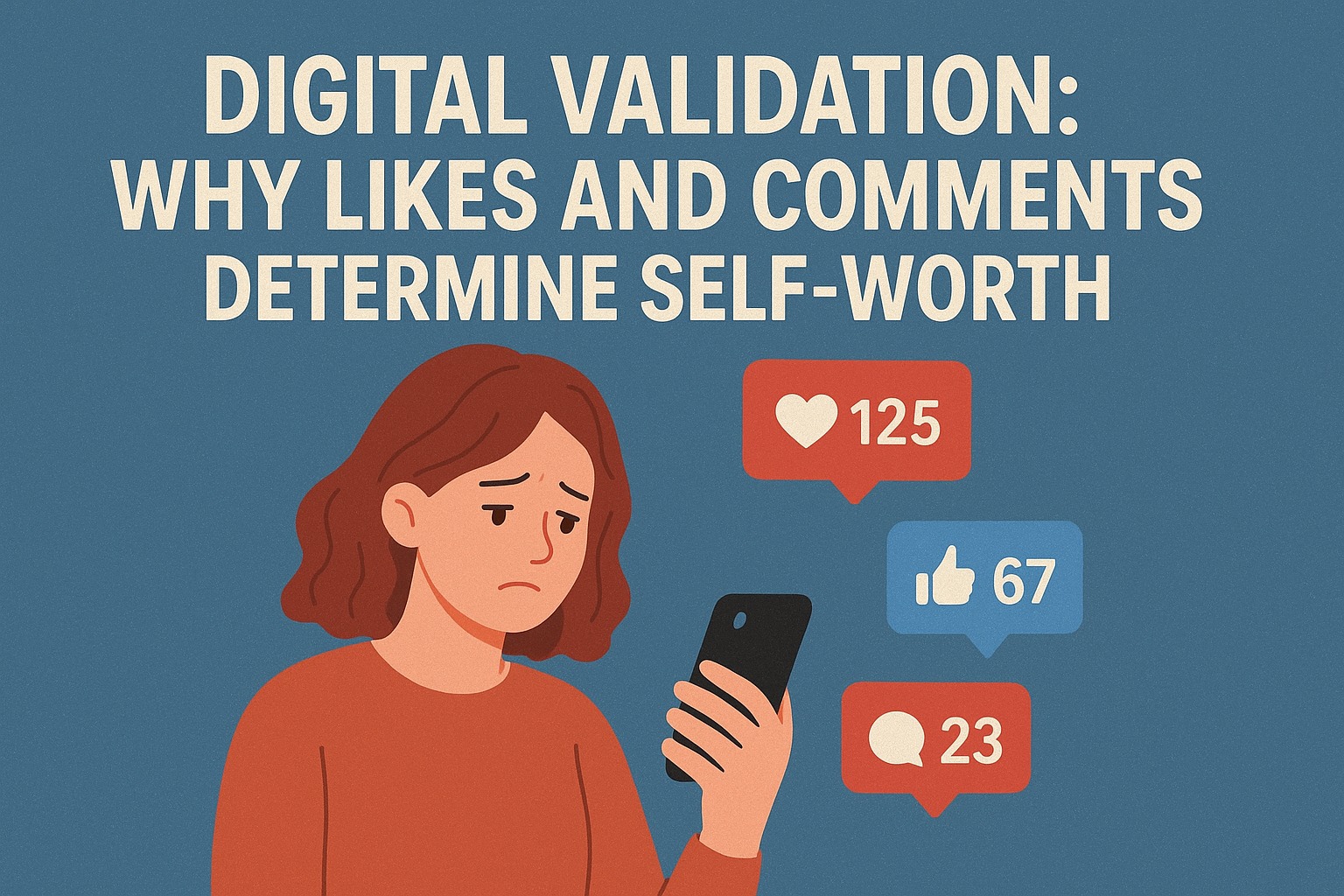 Digital Validation: Why Likes and Comments Determine Self-Worth