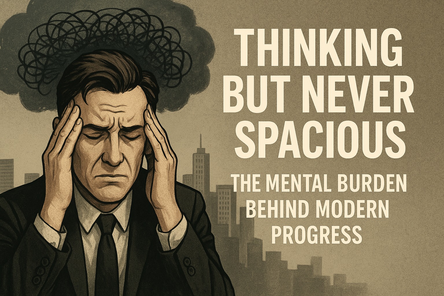 Thinking But Never Spacious: The Mental Burden Behind Modern Progress