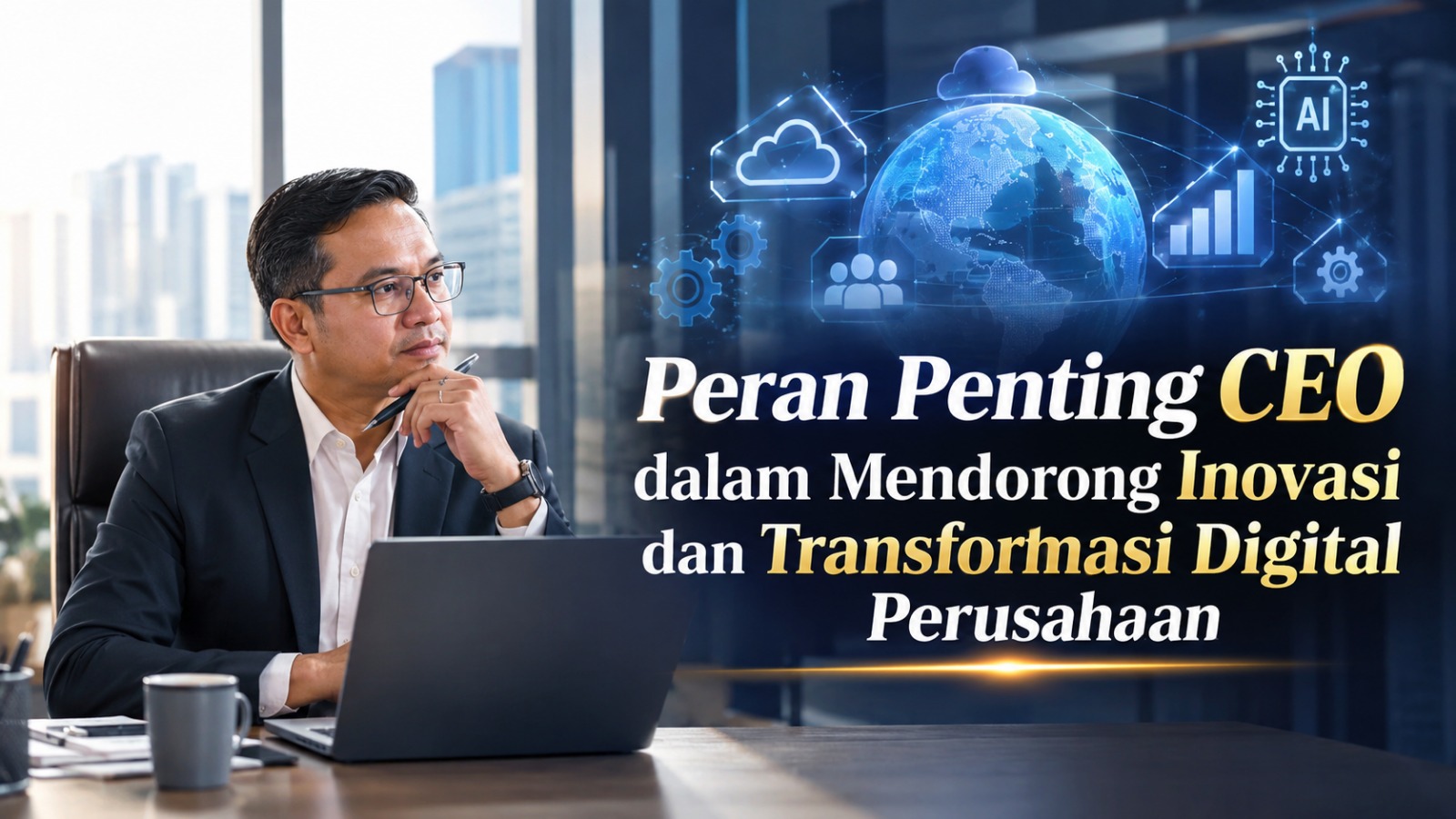 Peran Penting CEO dalam Mendorong Inovasi dan Transformasi Digital Perusahaan