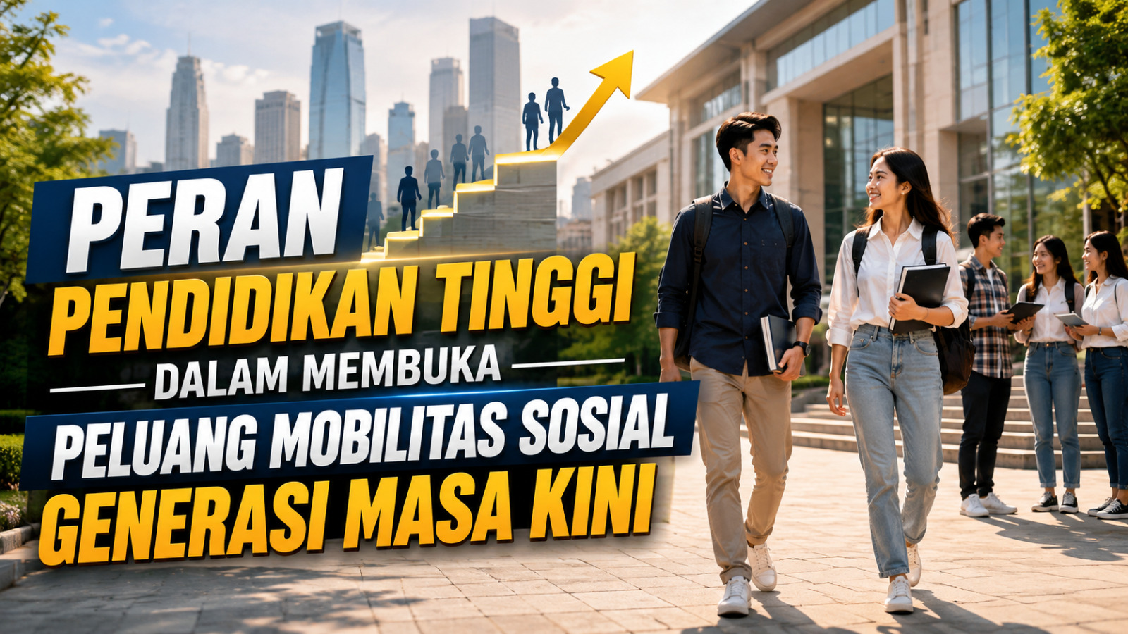 Peran Pendidikan Tinggi dalam Membuka Peluang Mobilitas Sosial Generasi Masa Kini