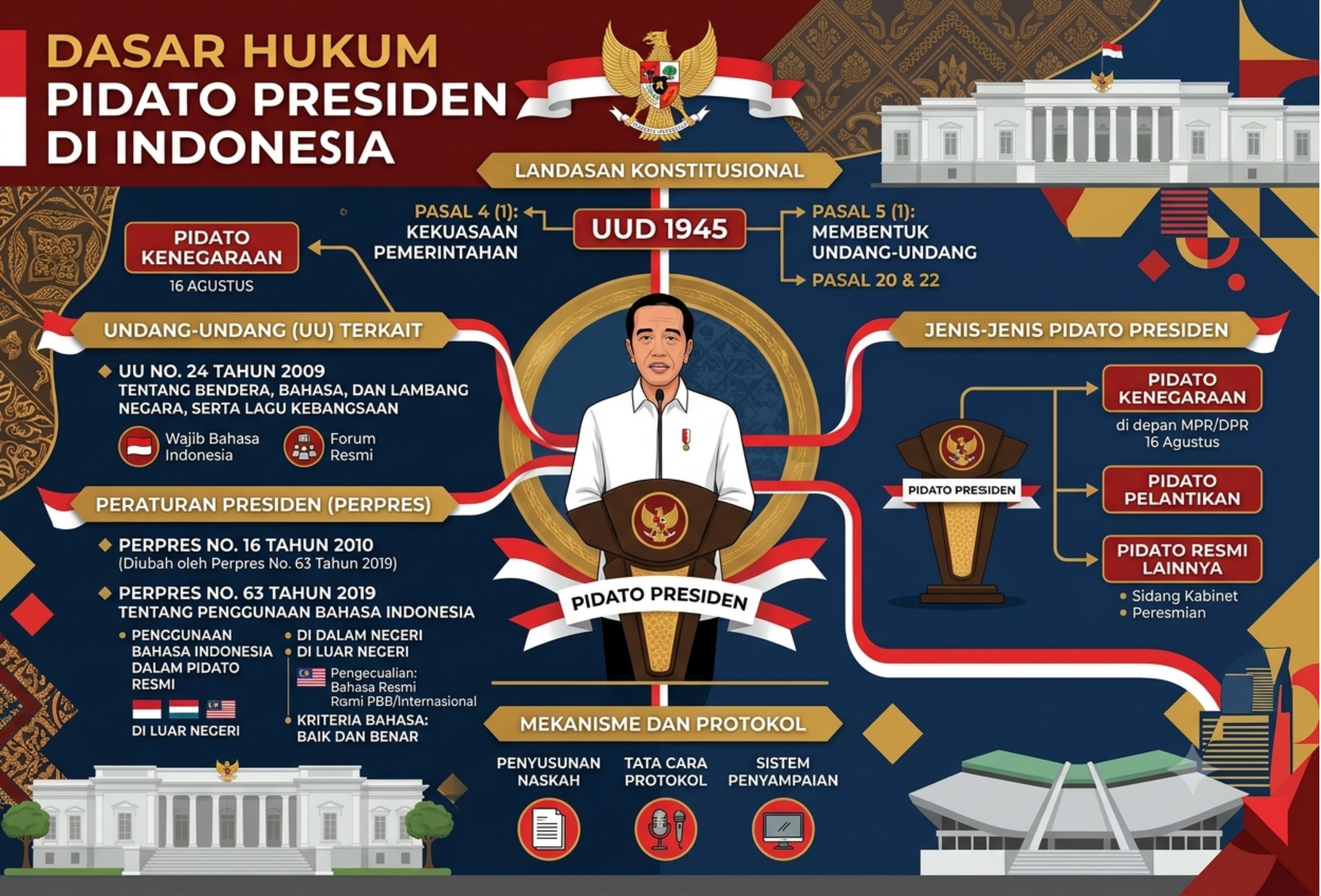 Dasar Hukum Pidato Presiden di Indonesia