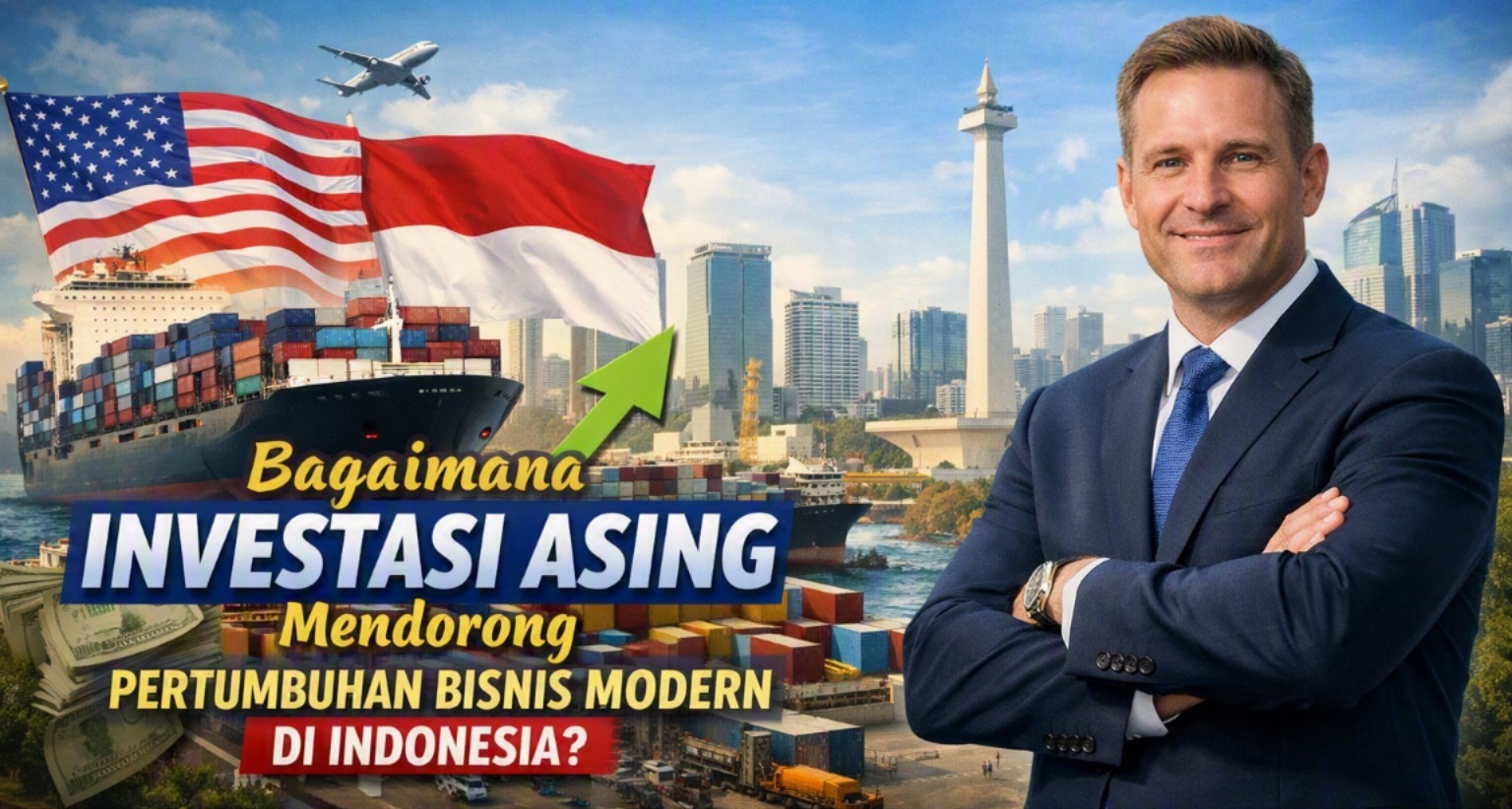 Bagaimana Investasi Asing Mendorong Pertumbuhan Bisnis Modern di Indonesia?