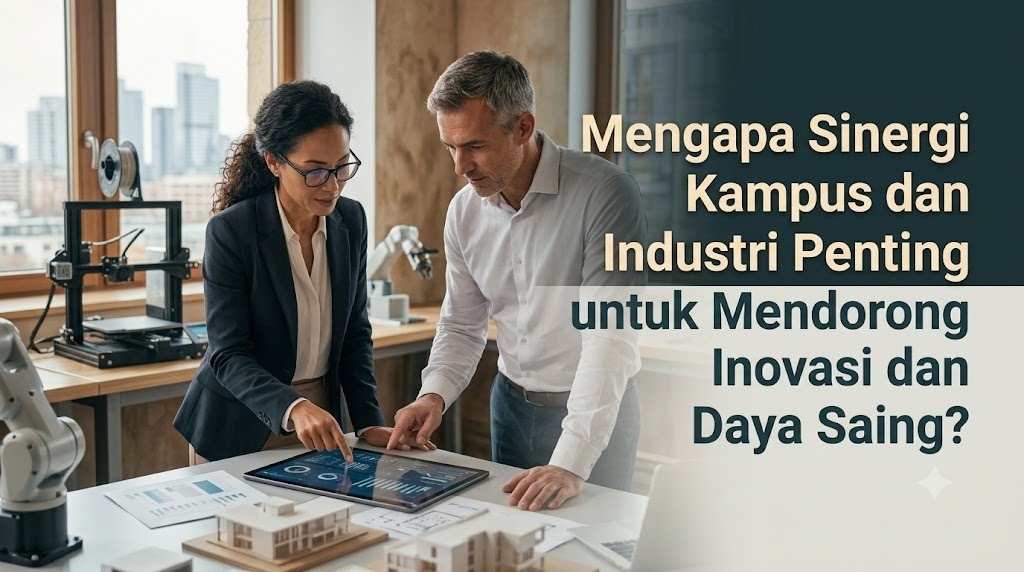 Mengapa Sinergi Kampus Dan Industri Penting Untuk Mendorong Inovasi Dan Daya Saing?