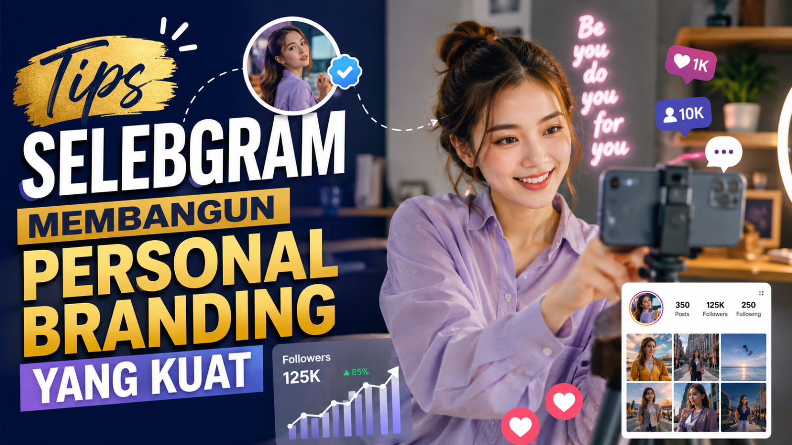 Tips Selebgram Membangun Personal Branding yang Kuat
