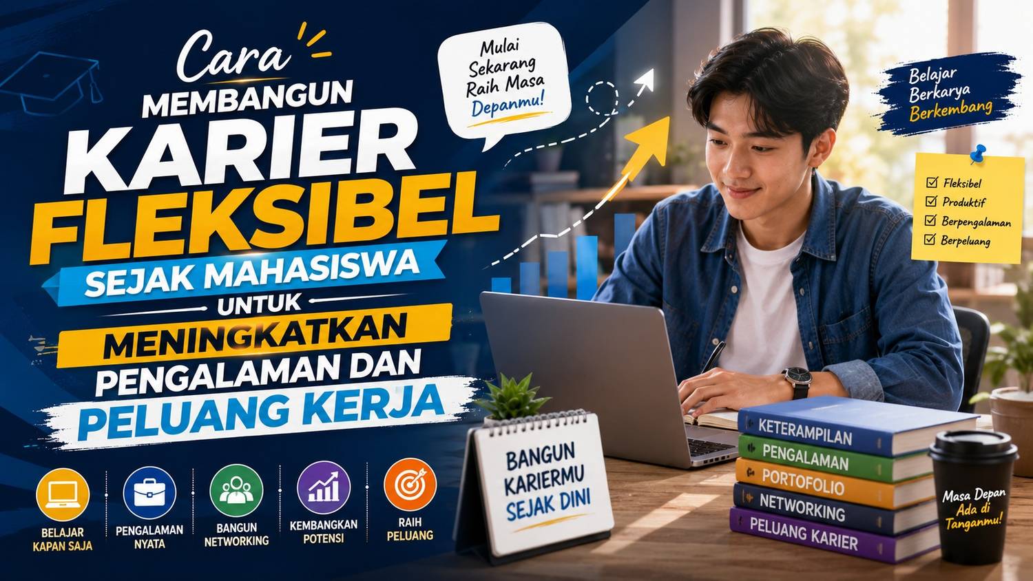 Cara Membangun Karier Fleksibel Sejak Mahasiswa untuk Meningkatkan Pengalaman dan Peluang Kerja