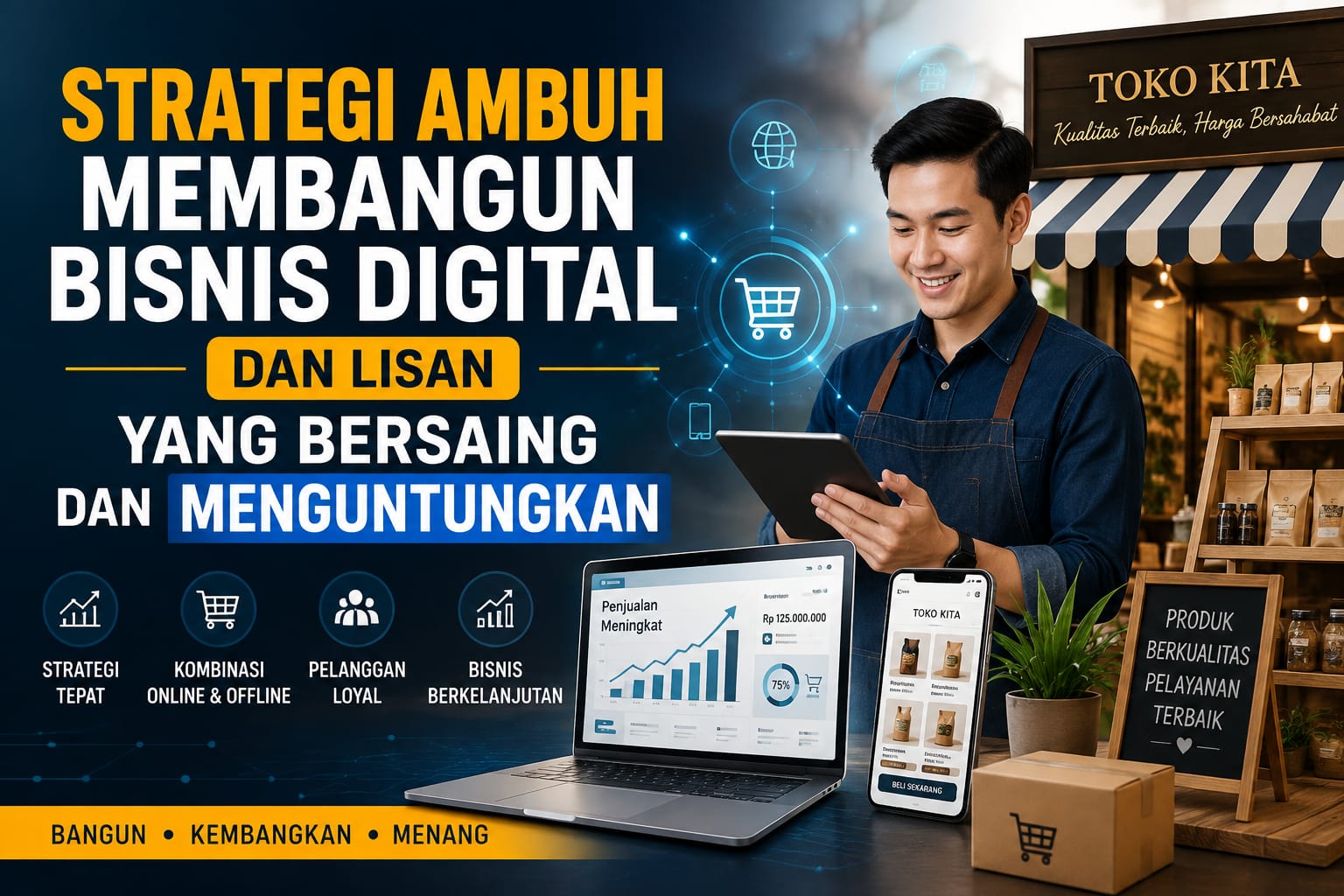 Strategi Ampuh Membangun Bisnis Digital Rintisan Yang Bersaing Dan Menguntungkan