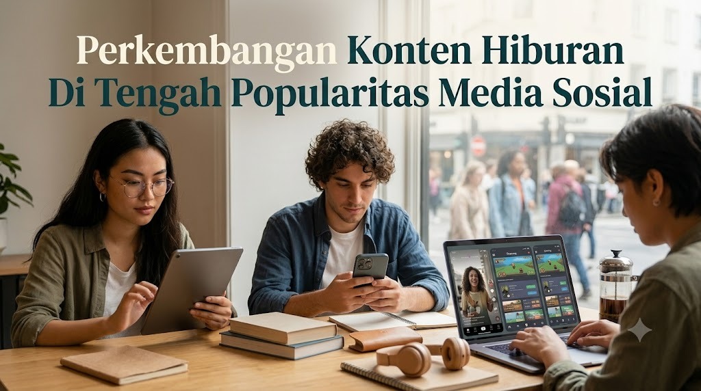 Perkembangan Konten Hiburan Di Tengah Popularitas Media Sosial