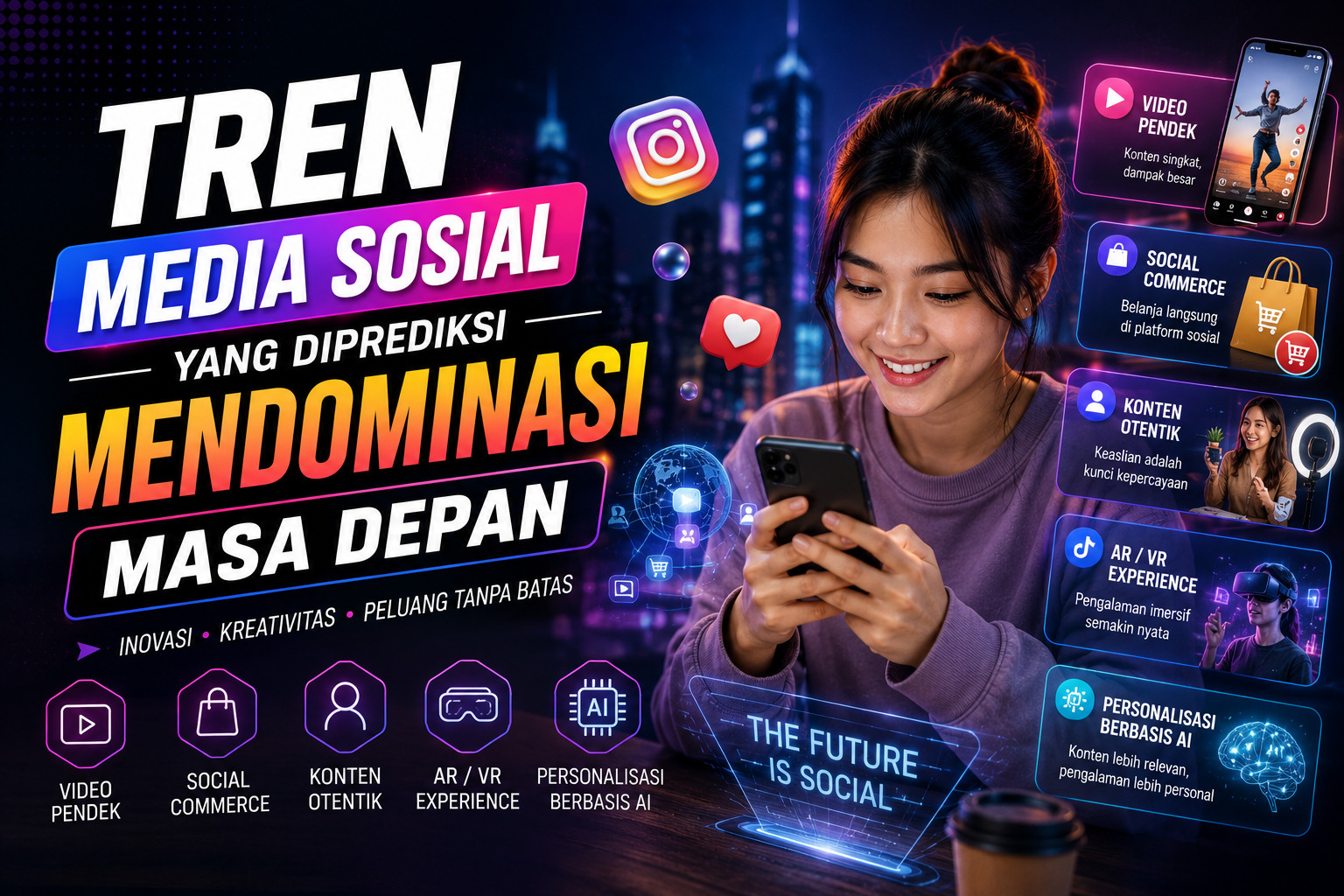Tren Media Sosial yang Diprediksi Mendominasi Masa Depan