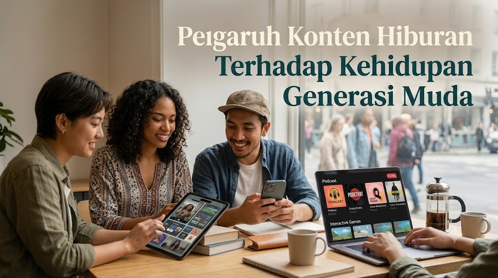 Pengaruh Konten Hiburan Terhadap Kehidupan Generasi Muda