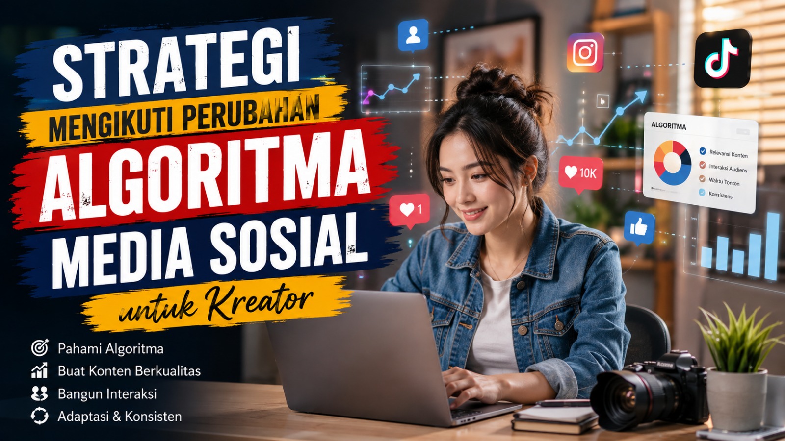 Strategi Mengikuti Perubahan Algoritma Media Sosial untuk Kreator