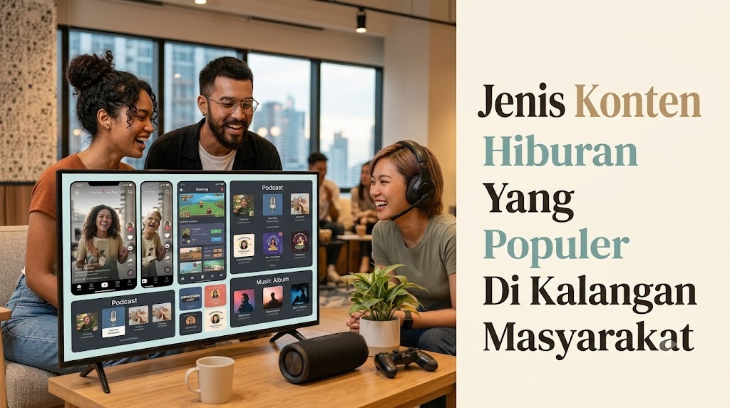 Jenis Konten Hiburan Yang Populer Di Kalangan Masyarakat