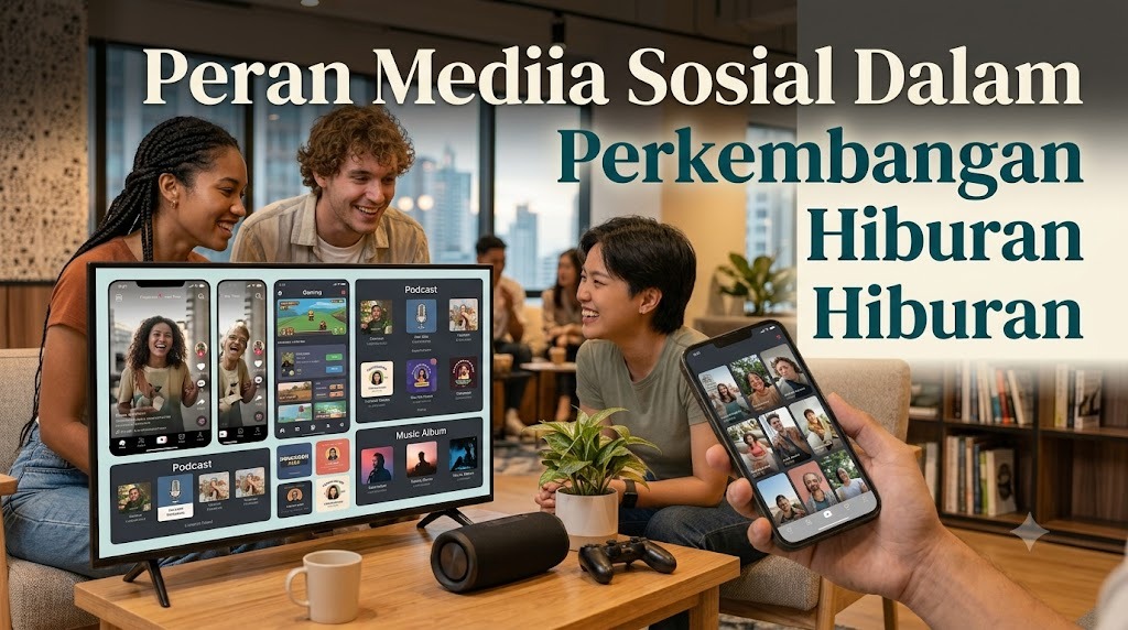 Peran Media Sosial Dalam Perkembangan Konten Hiburan