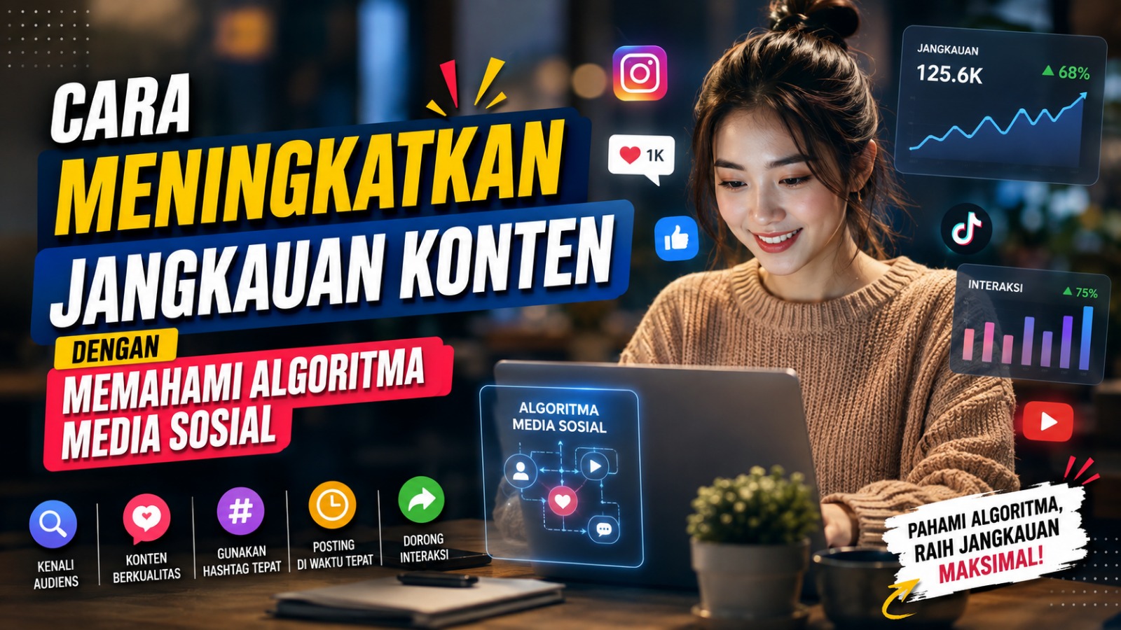Cara Meningkatkan Jangkauan Konten dengan Memahami Algoritma Media Sosial