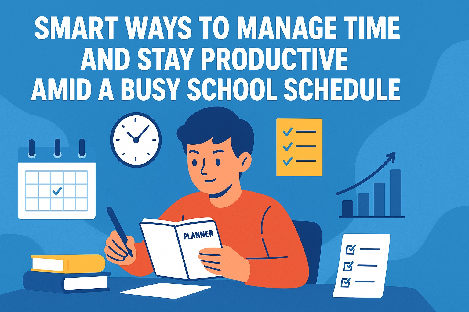 Smart Ways to Manage Time and Stay Productive Amid a Busy School Schedule