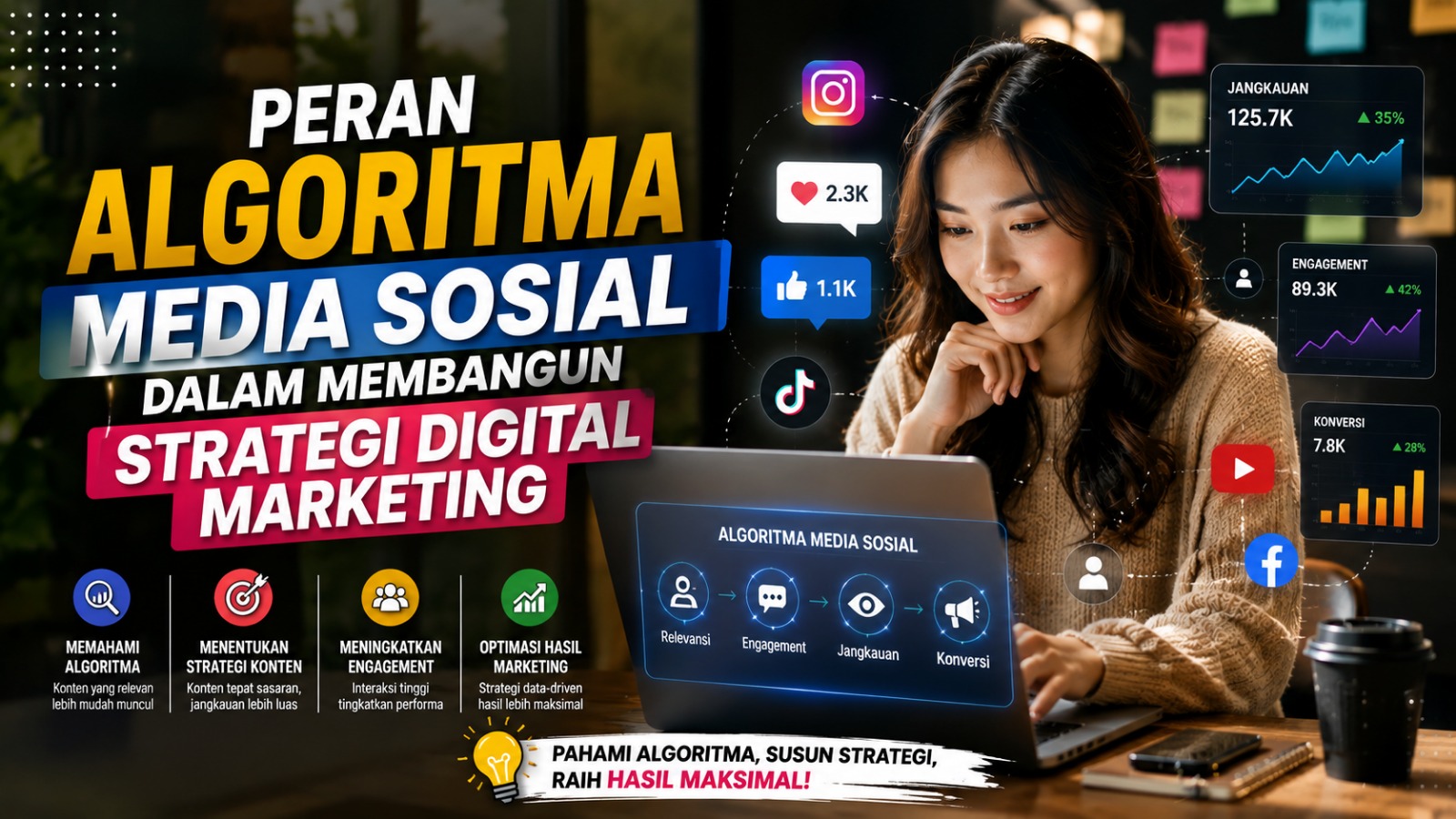 Peran Algoritma Media Sosial dalam Membangun Strategi Digital Marketing