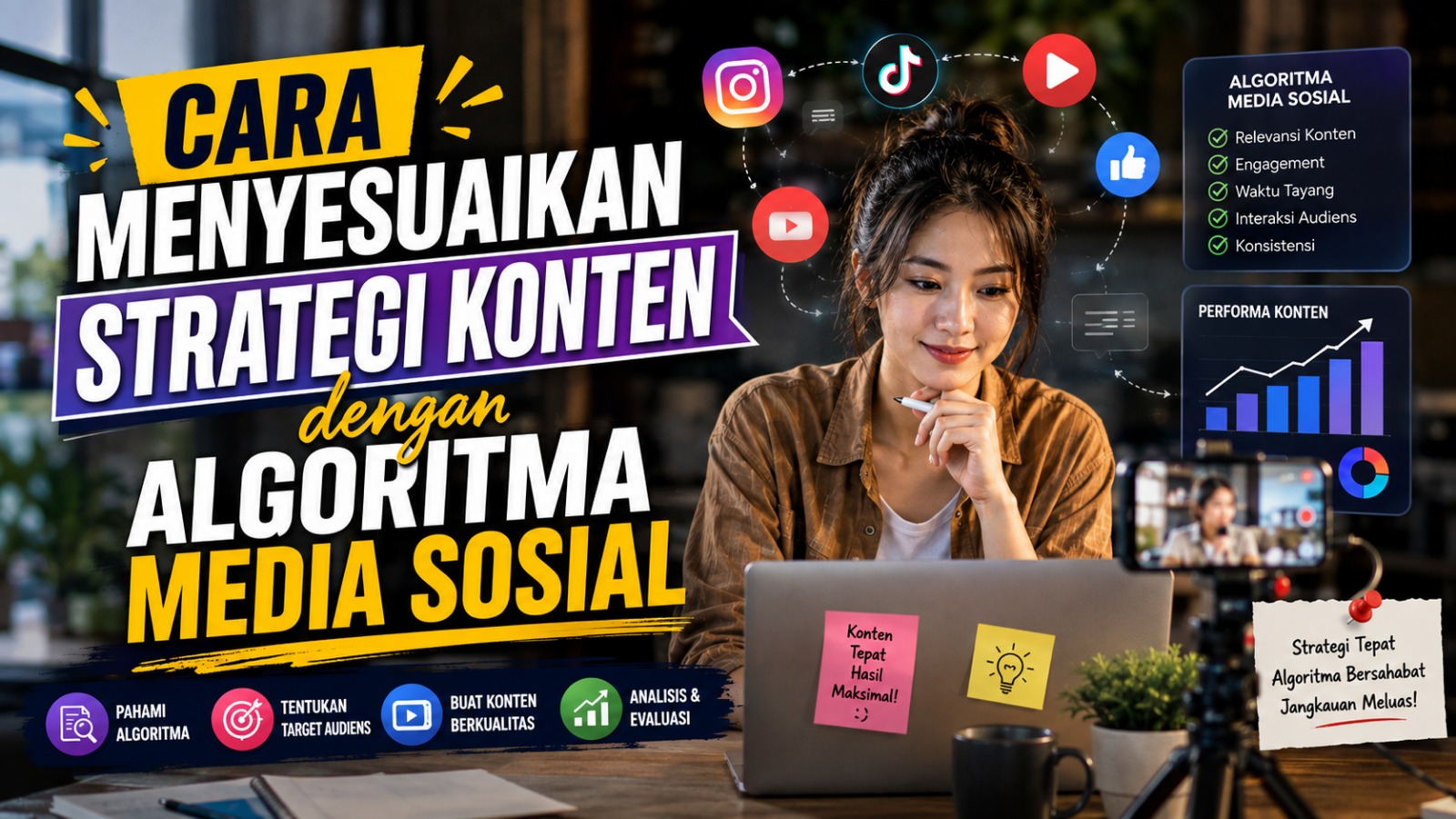 Cara Menyesuaikan Strategi Konten dengan Algoritma Media Sosial
