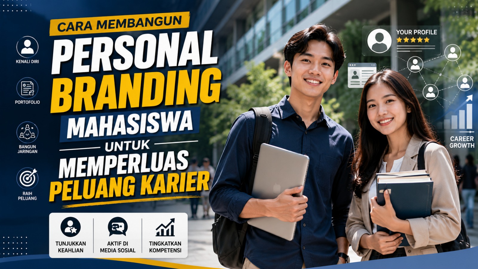 Cara Membangun Personal Branding Mahasiswa untuk Memperluas Peluang Karier