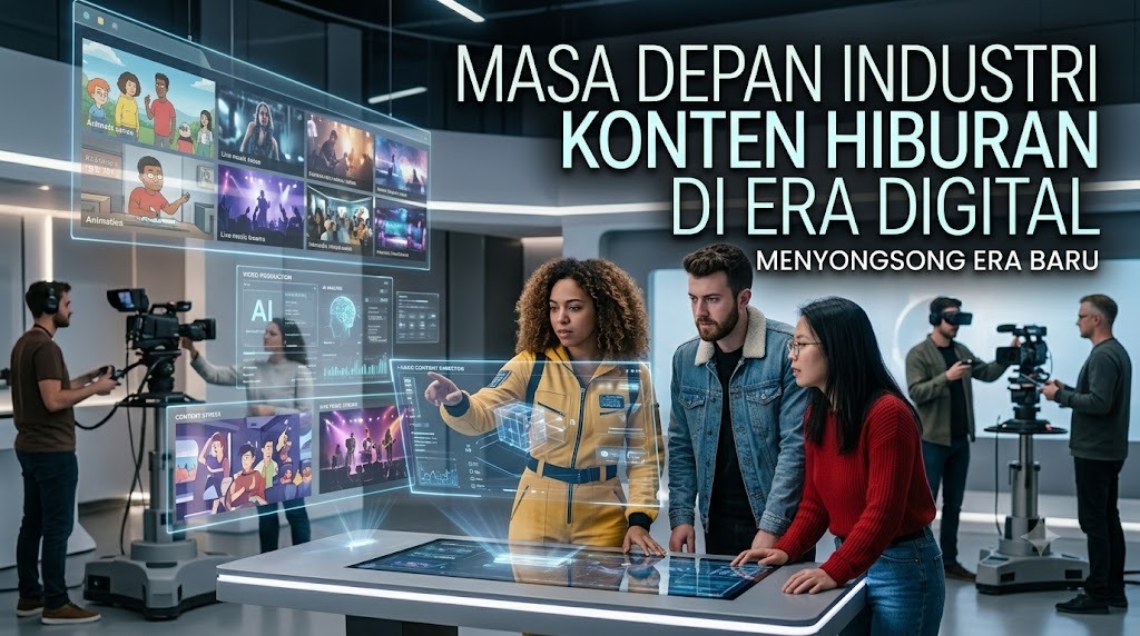 Masa Depan Industri Konten Hiburan Di Era Digital