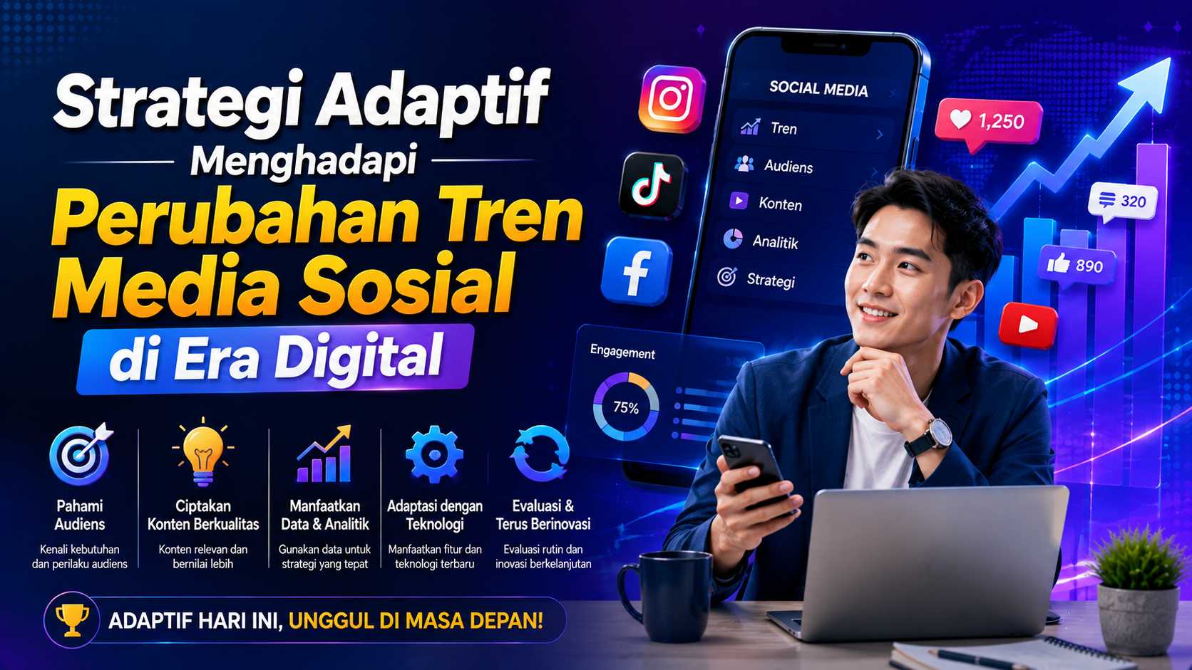Strategi Adaptif Menghadapi Perubahan Tren Media Sosial di Era Digital